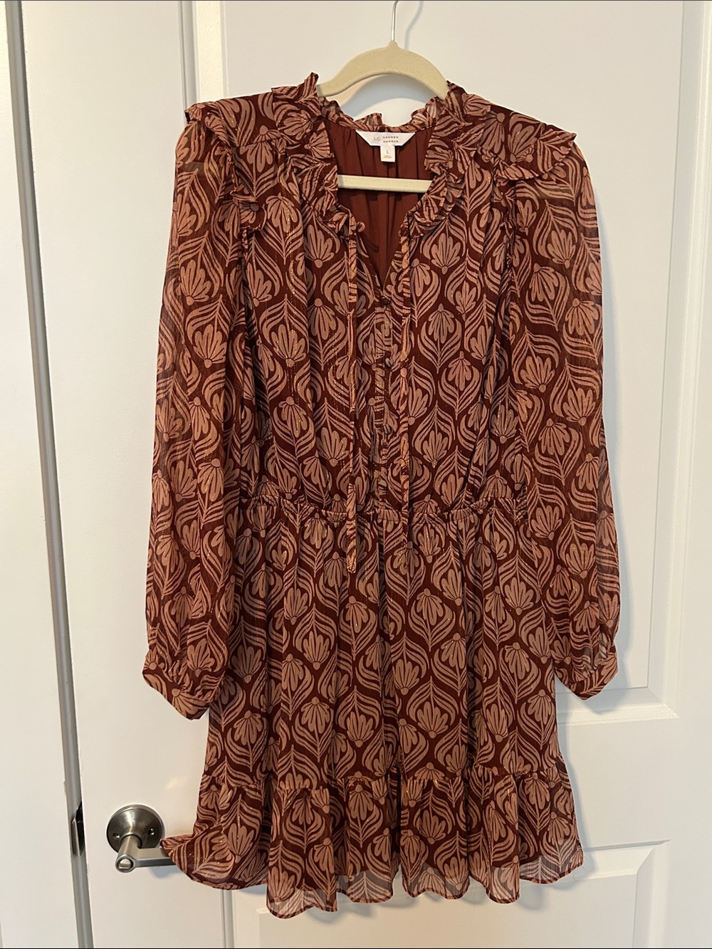 Women's Floral Print Mini Dress